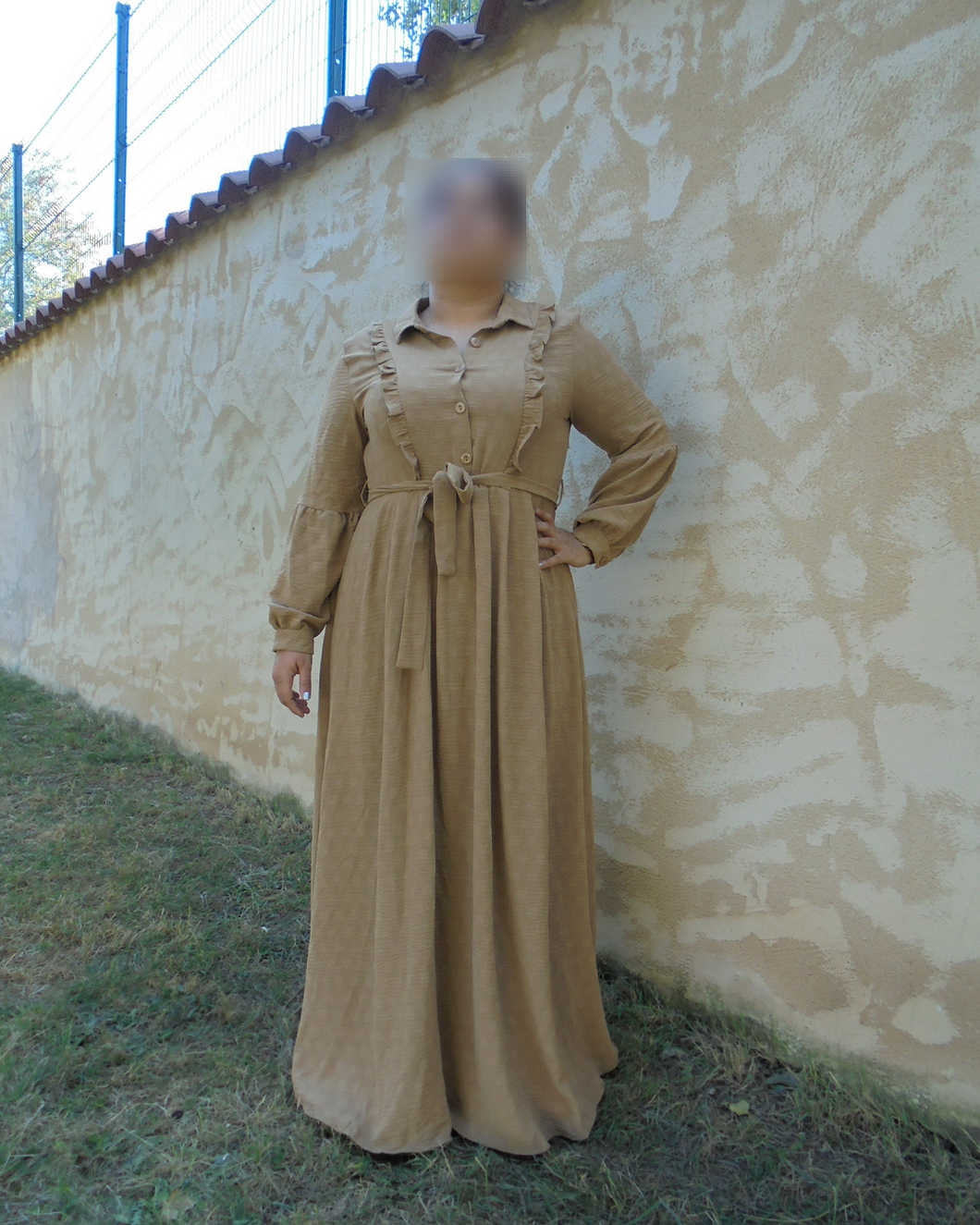 Robe Camélia - Beige
